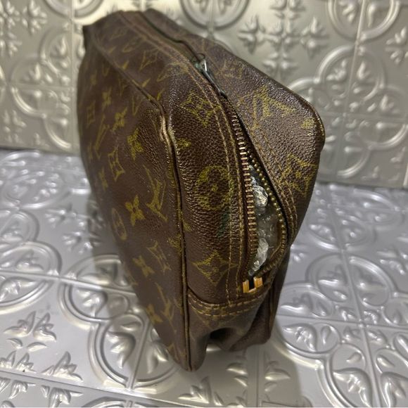 Louis Vuitton Trousse 28 Unisex BROWN Monogram canvas Cosmetic Bag - Picture 10 of 16